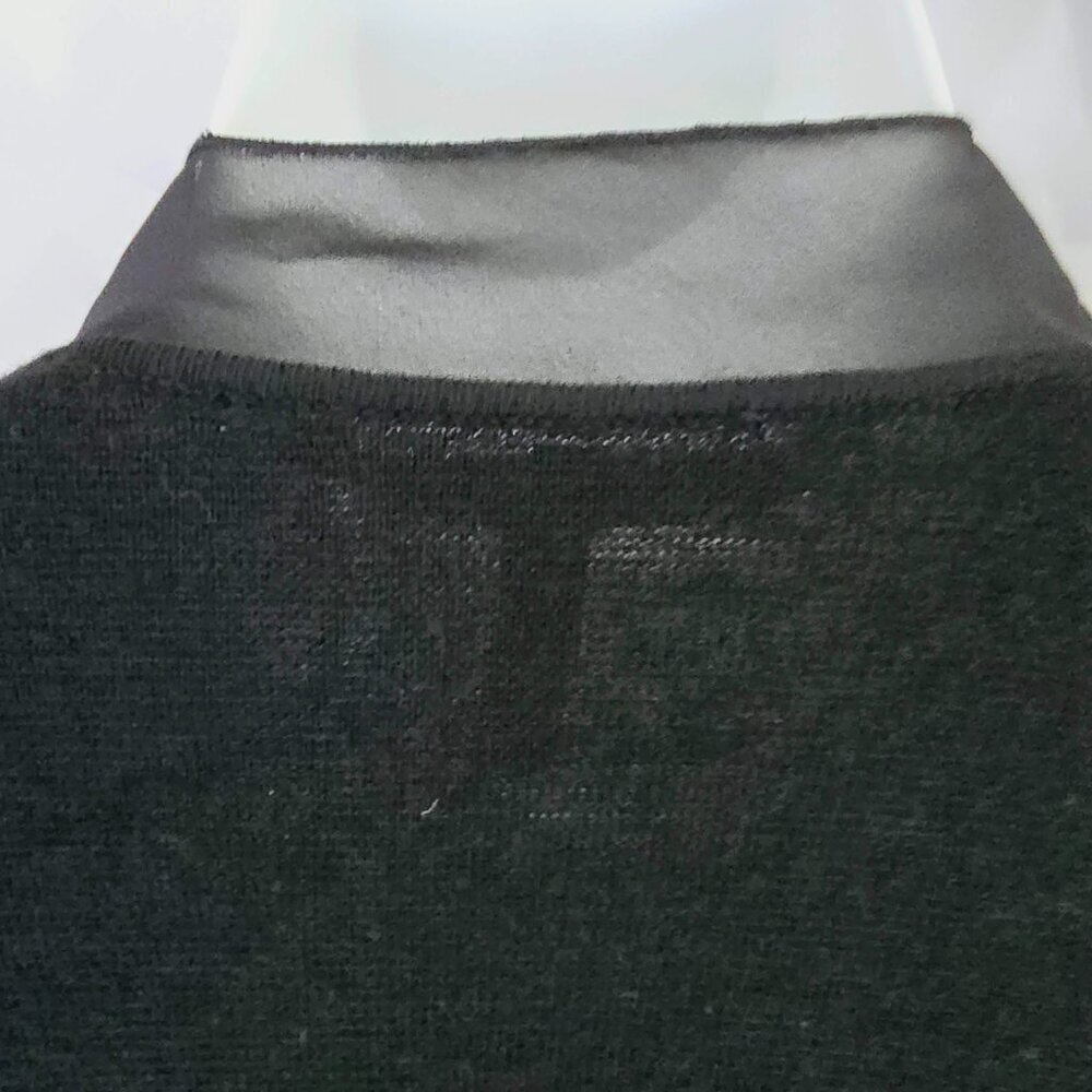 BCBG MAXAZRIA Sequin merino wool cardigan sweater belt jacket size S - Picture 11 of 14